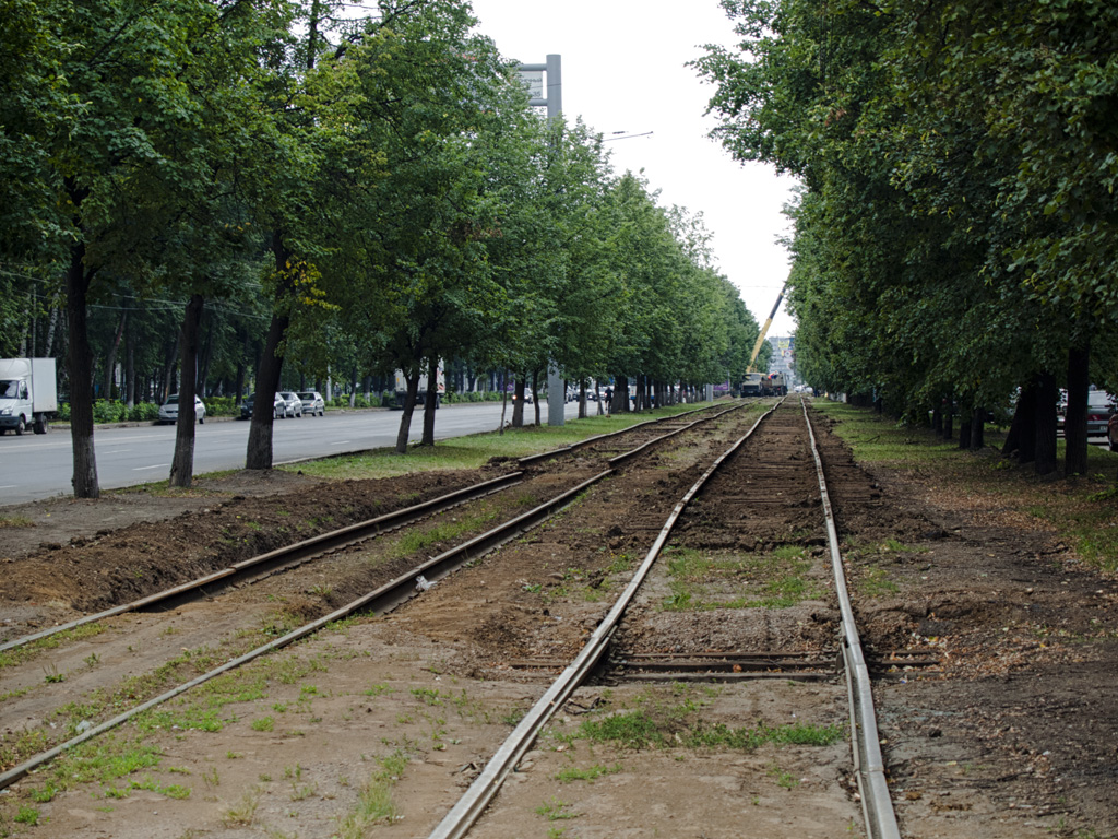 Ufa — Repairs and reconstruction; Ufa — Tramway network — South