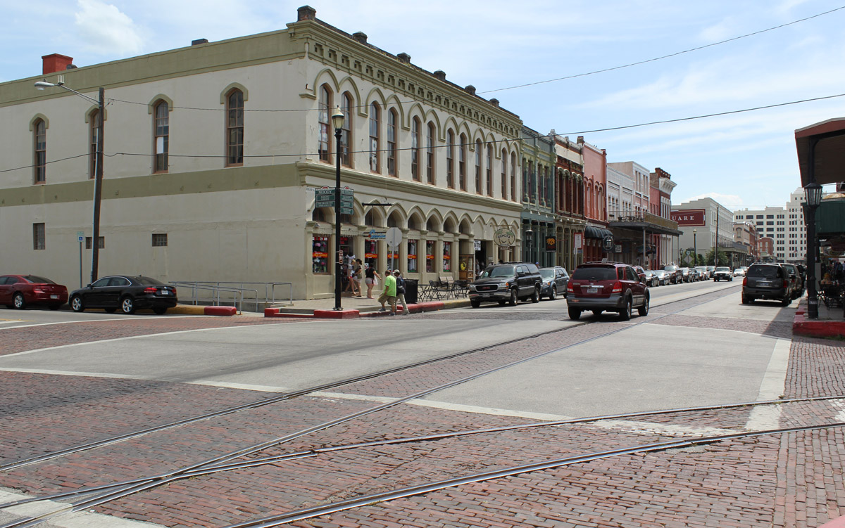 Galveston — Tramway Lines and Infrastructure