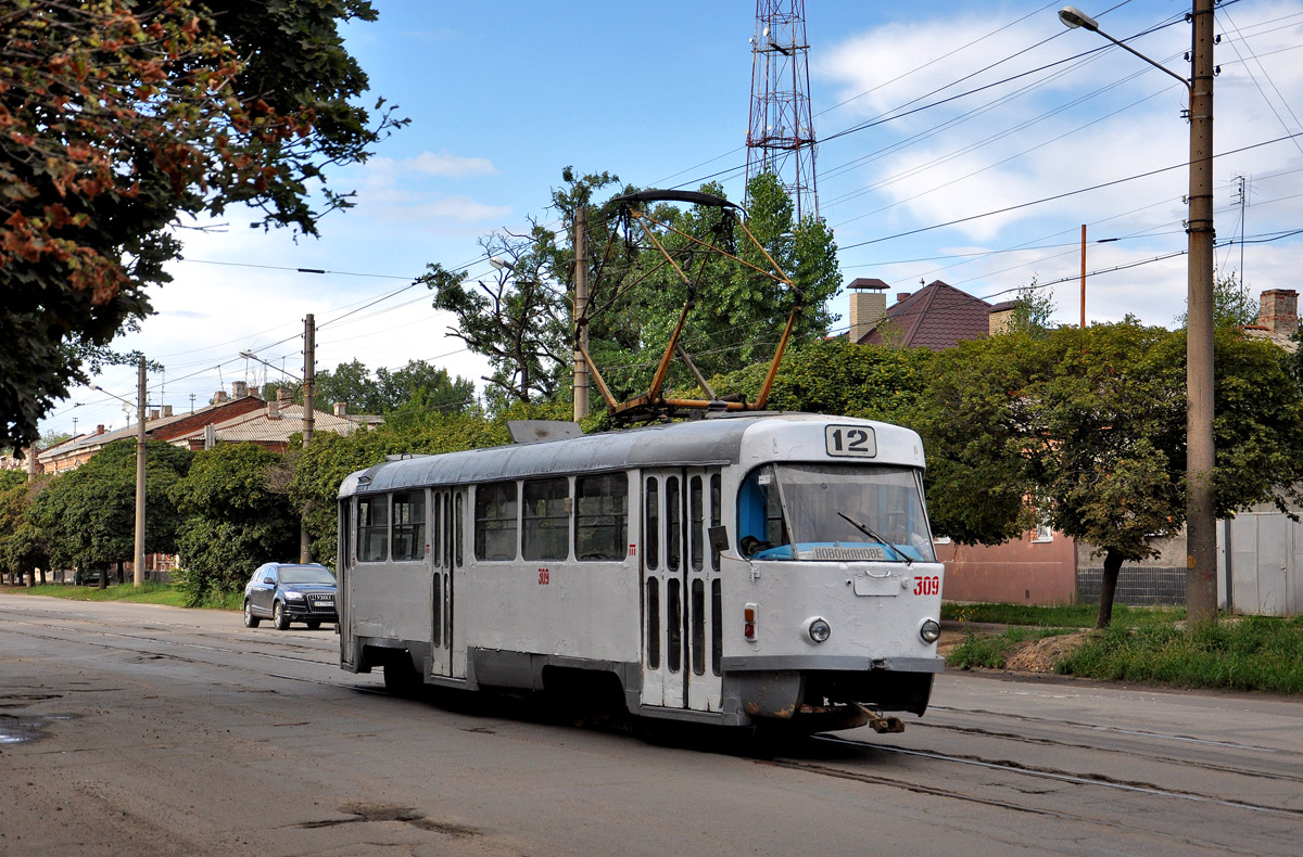 Харьков, Tatra T3SU № 309