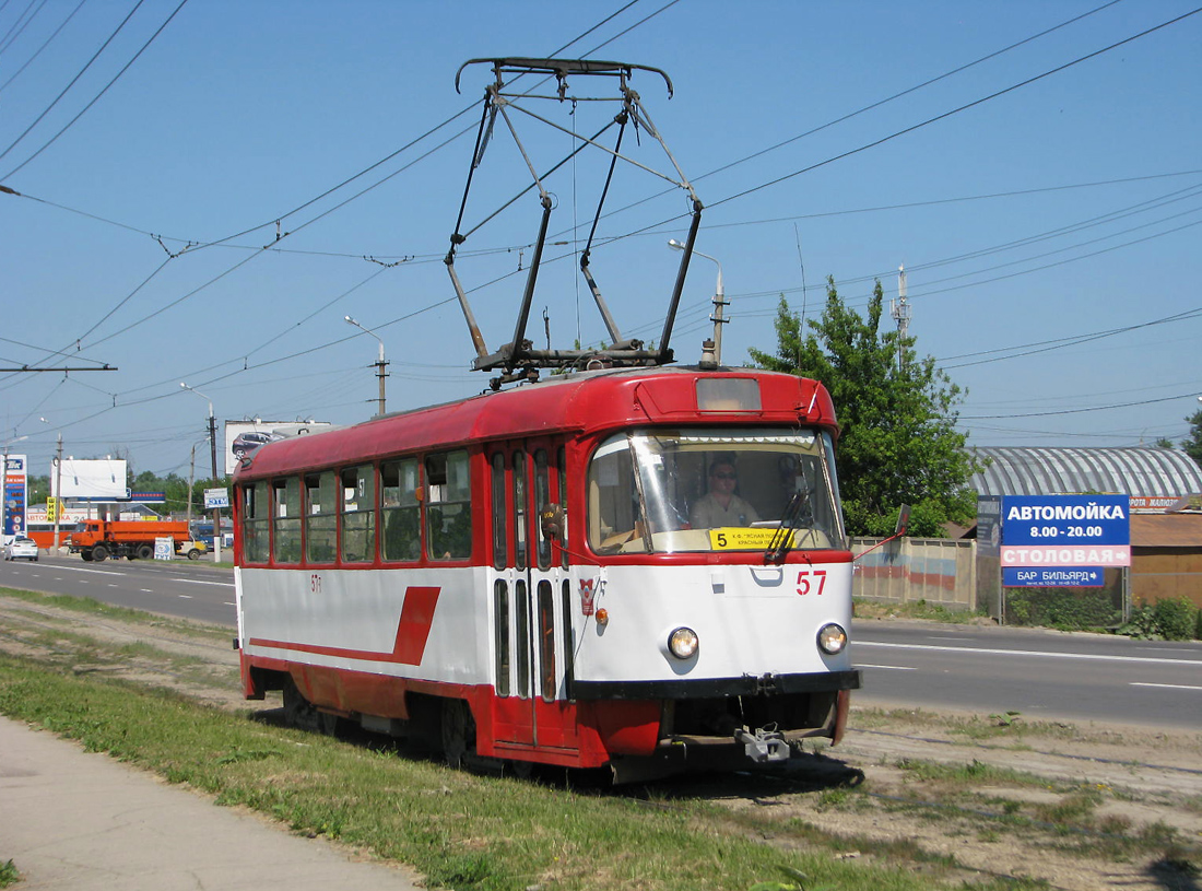 Tula, Tatra T3SU (2-door) Nr. 57