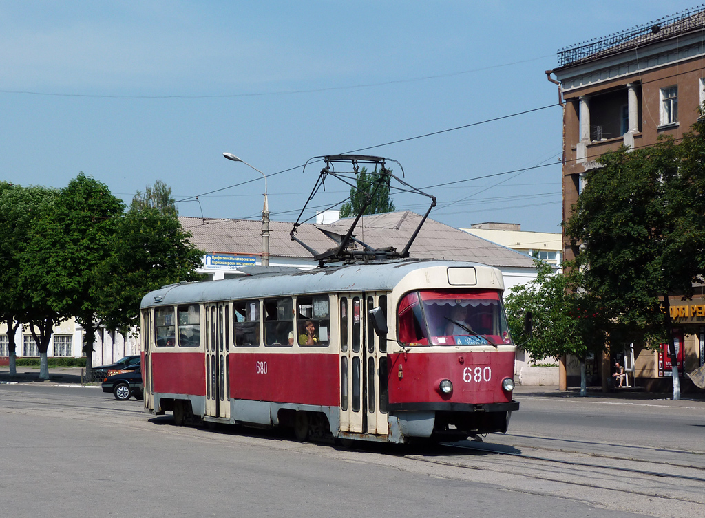 Каменское, Tatra T3SU № 680