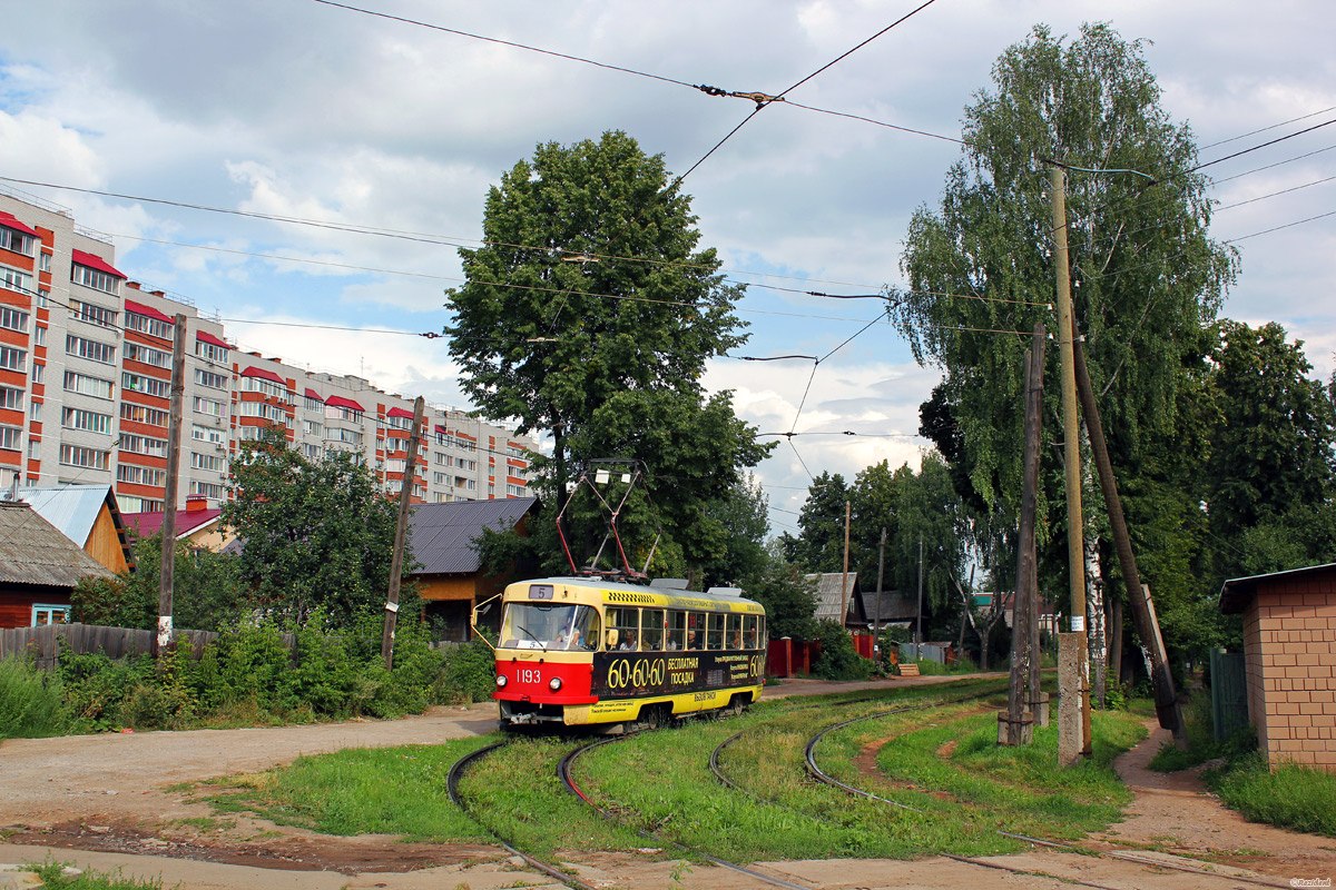 Ижевск, Tatra T3SU № 1193