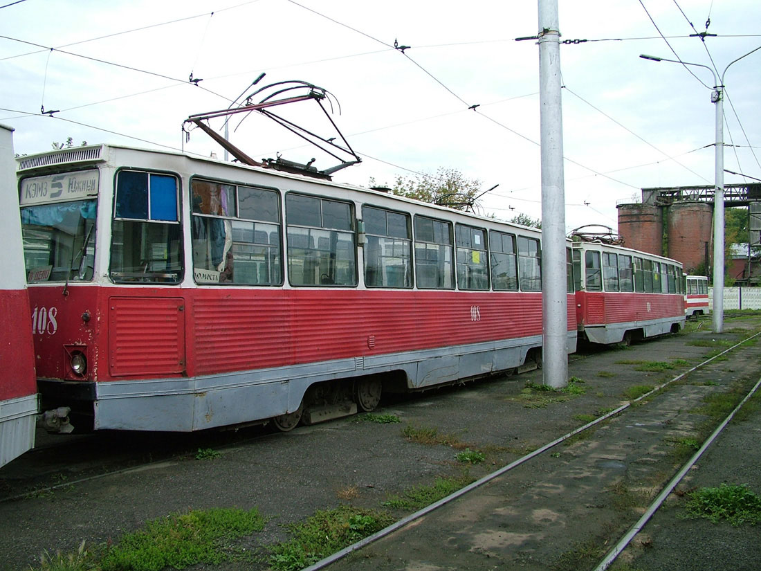 Кемерово, 71-605 (КТМ-5М3) № 108; Кемерово — Трамвайные парки
