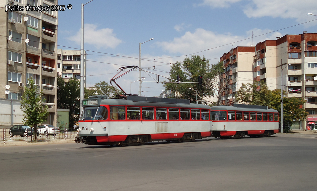 Sofia, Tatra T4DC č. 1178
