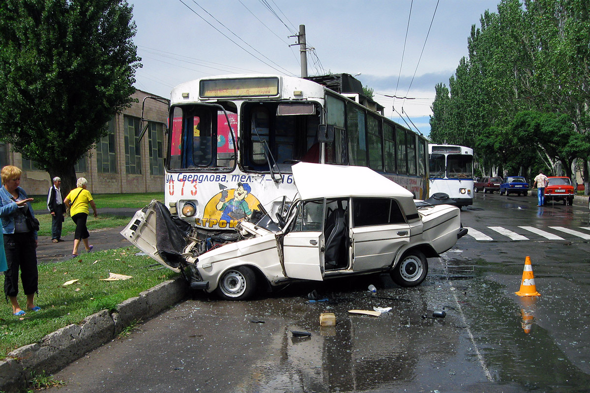 Lysytšansk, ZiU-682V-012 [V0A] # 073; Lysytšansk — Accident