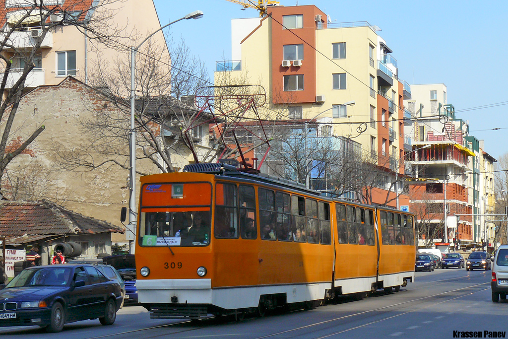 Sofia, T8M-310 (Bulgaria 1300) č. 309
