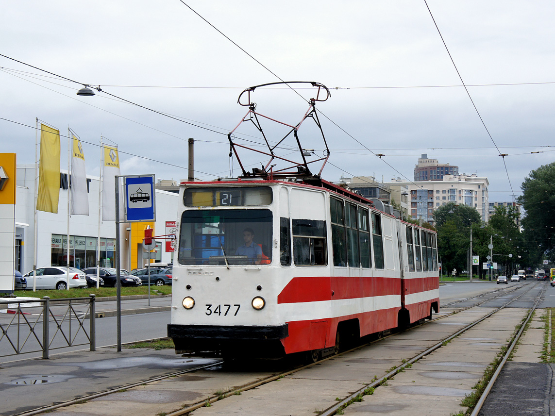 Санкт-Петербург, ЛВС-86К № 3477