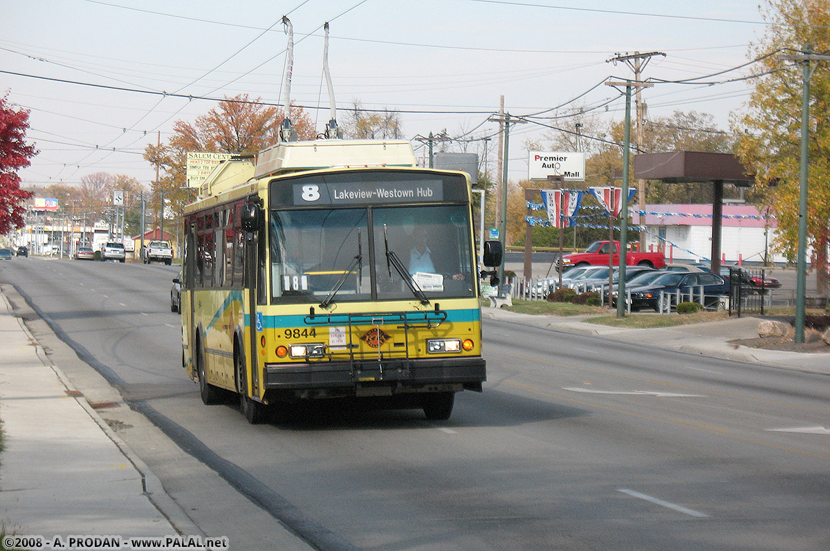 Dayton, Škoda 14TrE2 № 9844