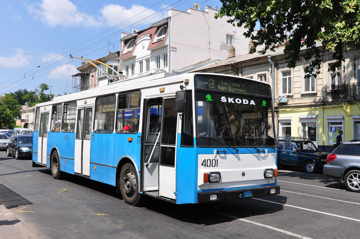 Odesa, Škoda 14Tr17/6M # 4001