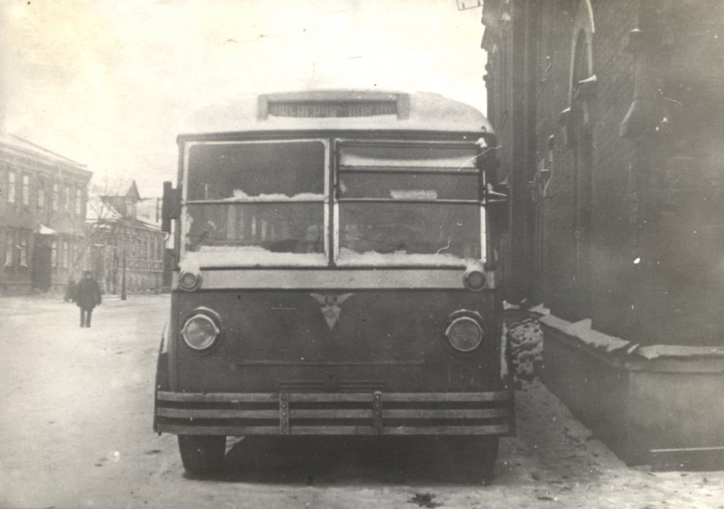 Maskava, English Electric № 10; Maskava — Historical photos — Tramway and Trolleybus (1921-1945)