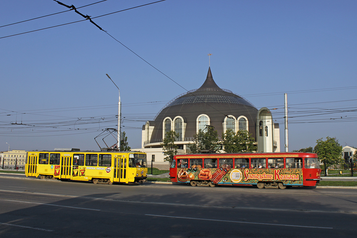 Тула, Tatra T6B5SU № 348; Тула, Tatra T3SU № 5