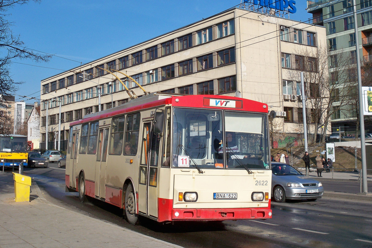 Вильнюс, Škoda 14Tr13/6 № 2622
