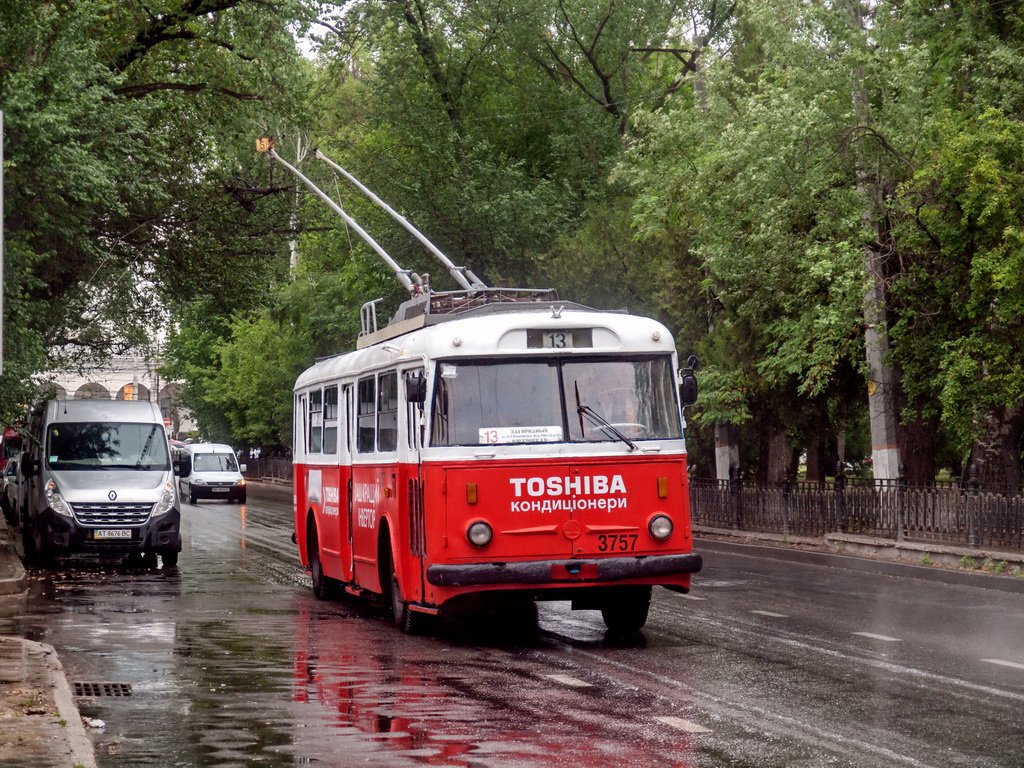Crimean trolleybus, Škoda 9TrH27 № 3757