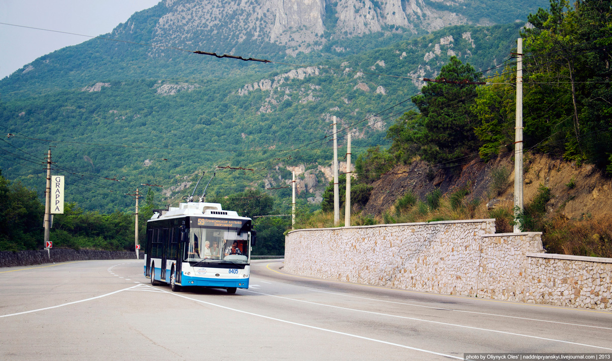 Крымский троллейбус, Богдан Т70115 № 8405