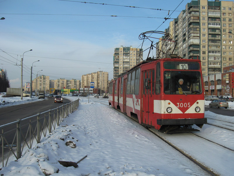 Санкт-Петербург, ЛВС-86К № 3005