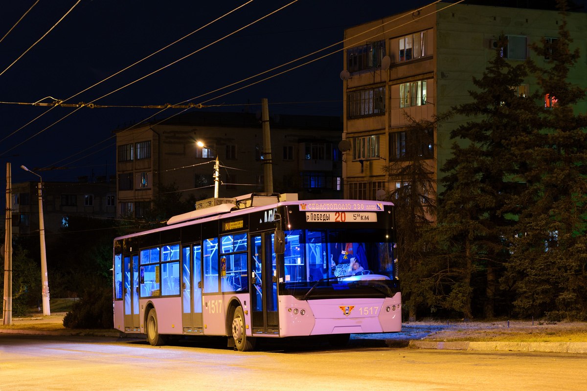 Севастопол, ЛАЗ E183A1 № 1517