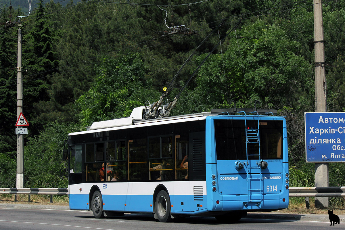 Кримський тролейбус, Богдан Т60111 № 6314
