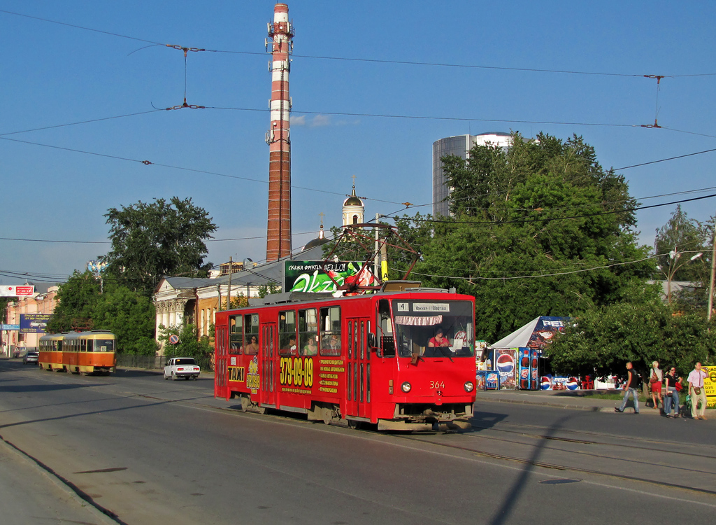 Екатеринбург, Tatra T6B5SU № 364
