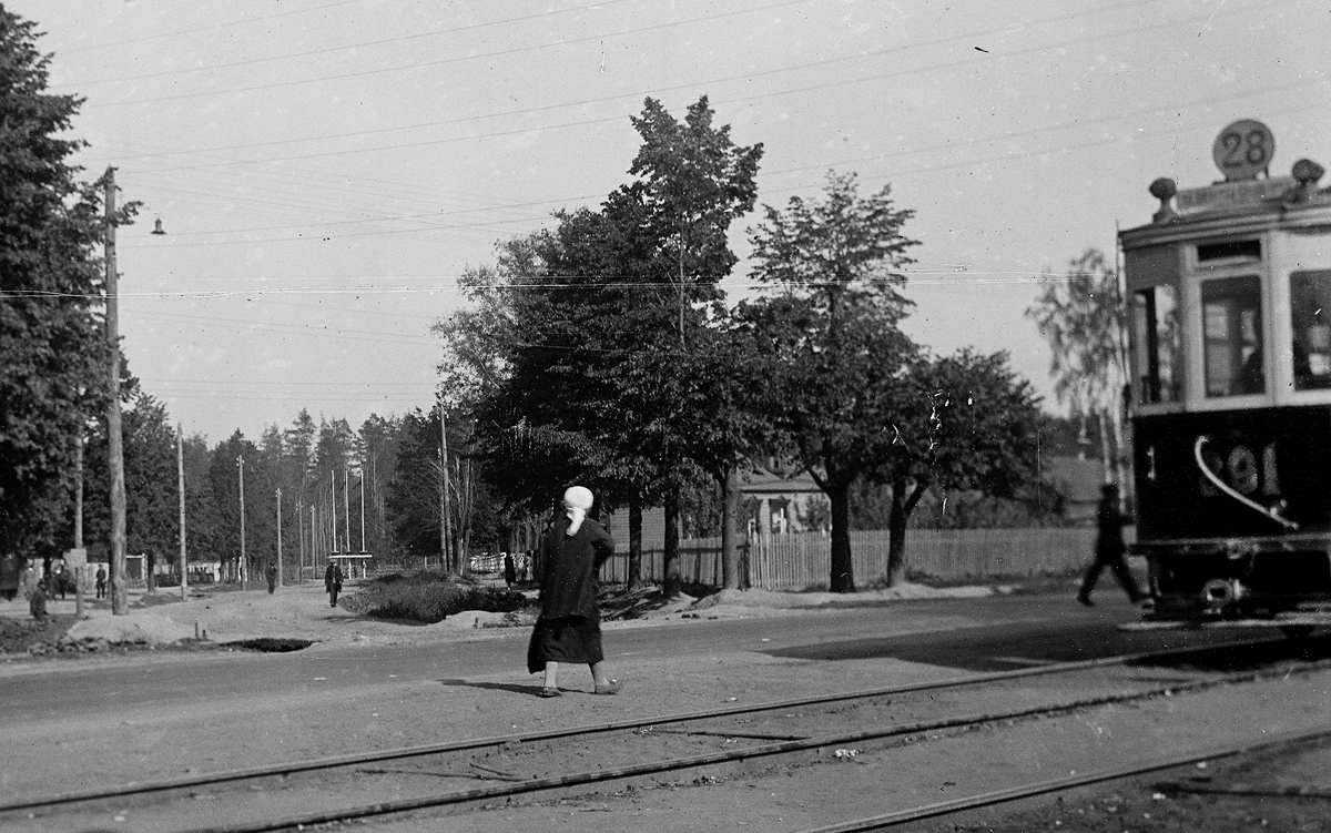 Москва, БФ № 891; Москва — Исторические фотографии — Трамвай и Троллейбус (1921-1945)