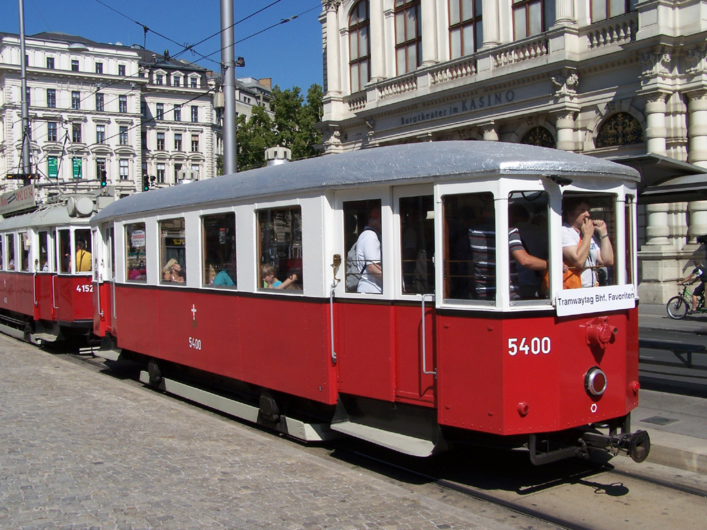 Вена, Graz Type  m3 № 5400; Вена — Tramwaytag 2013