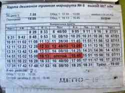 Расписание трамваев маршрут 13