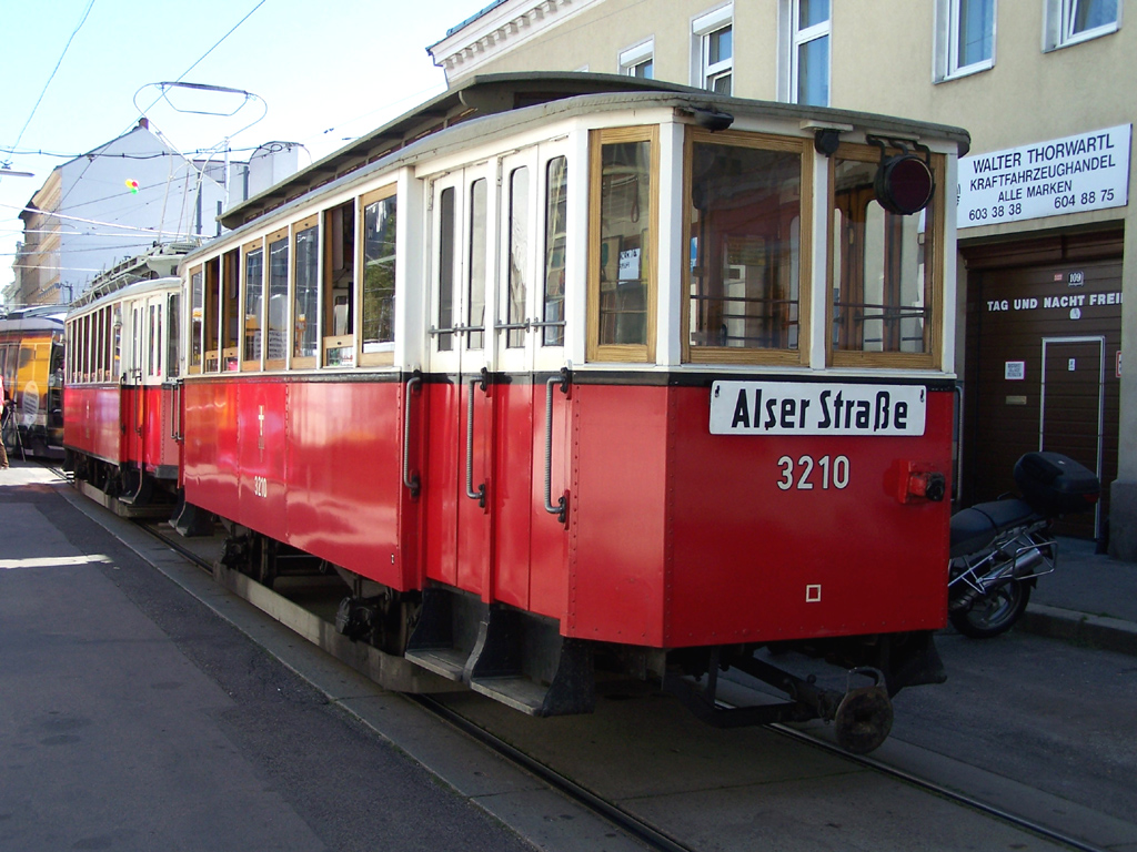 Вена, Nesselsdorf Type  k1 № 3210; Вена — Tramwaytag 2013