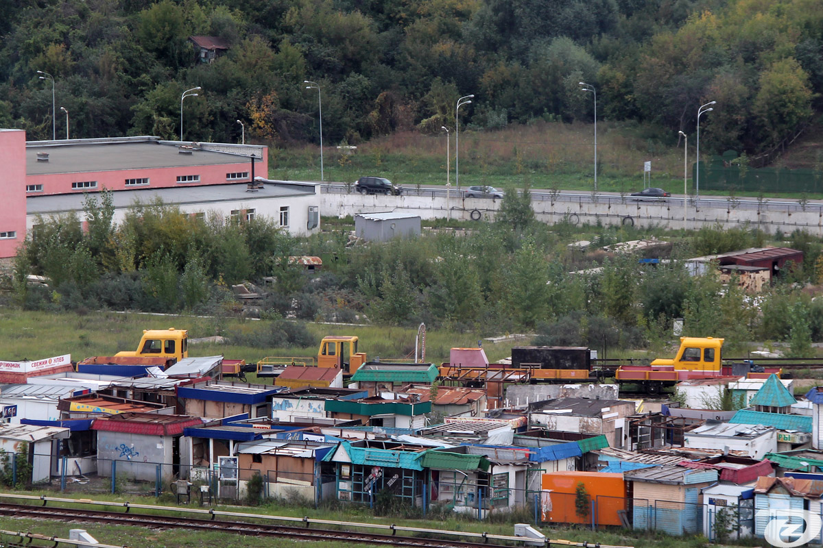 Казань, АГМс-ТМ № АГМс-006; Казань, АГМу № б/н; Казань, УП2 № УП2-005; Казань, АГМс-ТМ № АГМс-005; Казань — Электродепо ТЧ-1 «Аметьево»