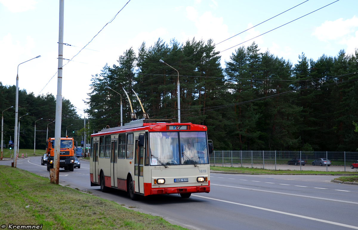 Вилнюс, Škoda 14Tr13/6 № 1619