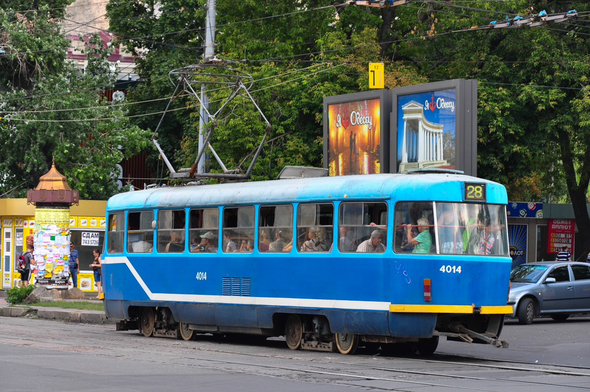 Odessa, Tatra T3R.P N°. 4014