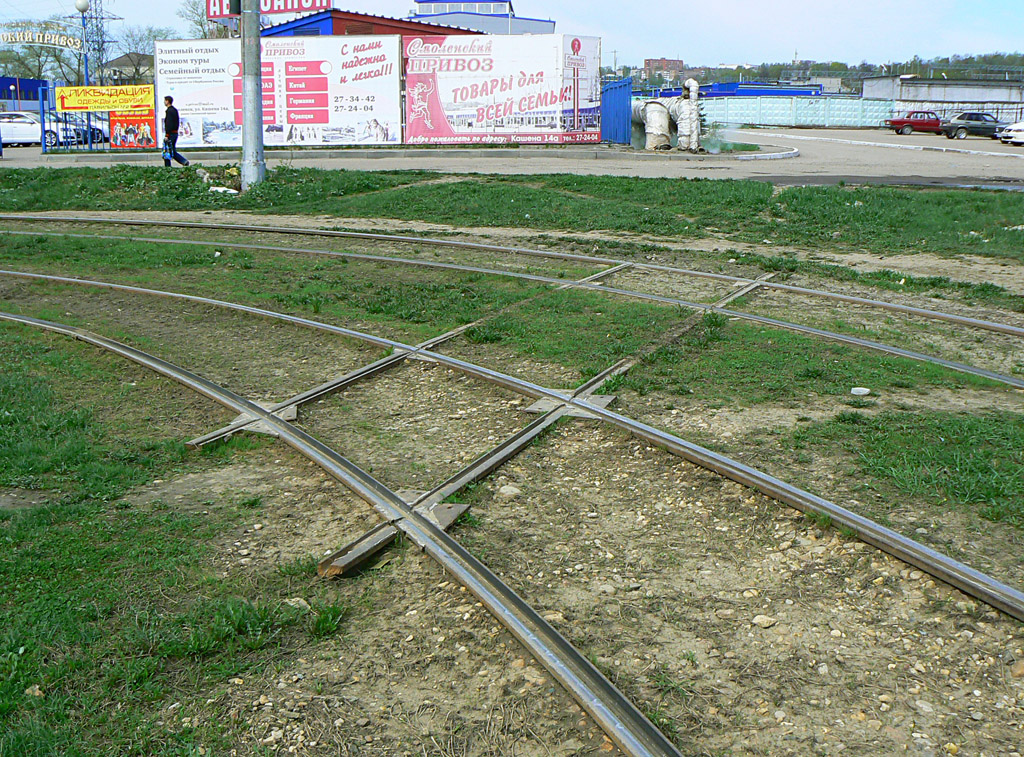 Смоленск — Демонтажи и закрытые линии; Смоленск — Трамвайные линии, инфраструктура и конечные станции