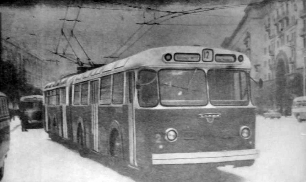 Москва, СВАРЗ ТС-2 № 62; Москва — Исторические фотографии — Трамвай и Троллейбус (1946-1991)