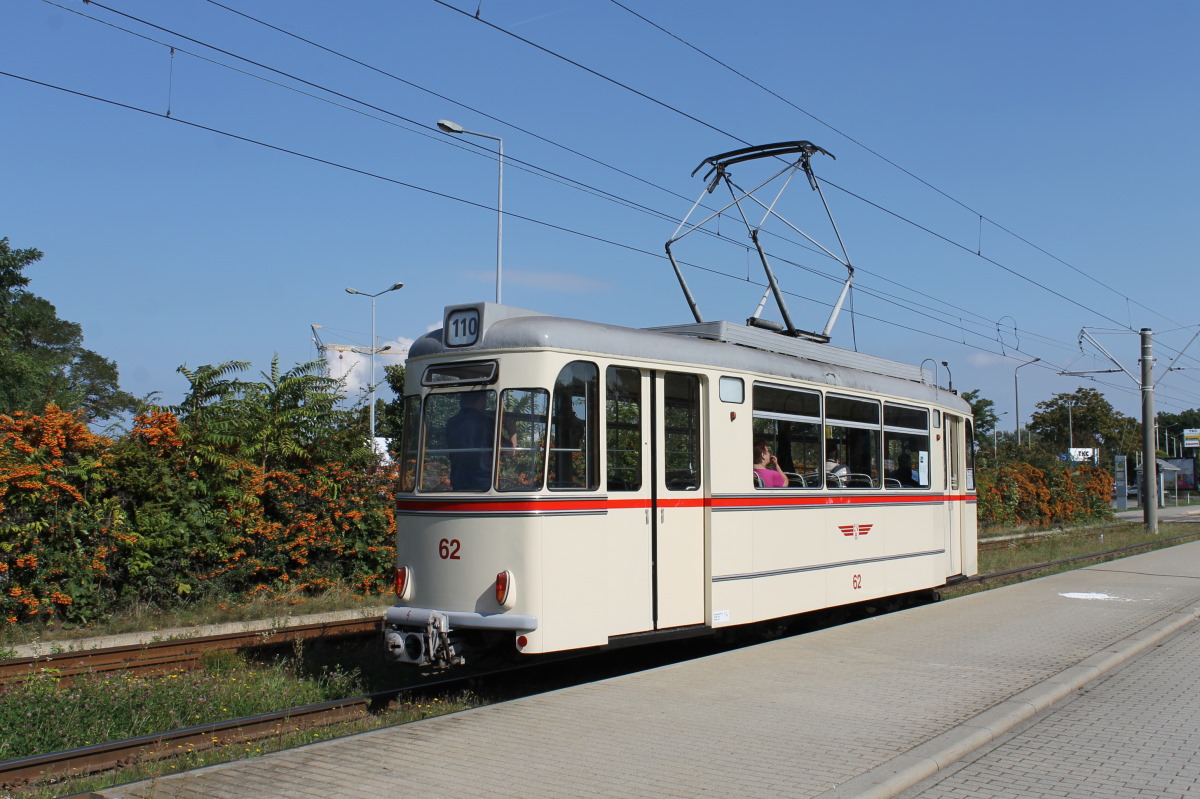 科特布斯, Gotha T2-64 # 62; 科特布斯 — Anniversary: 110 years of Cottbus tramway (15.06.2013)