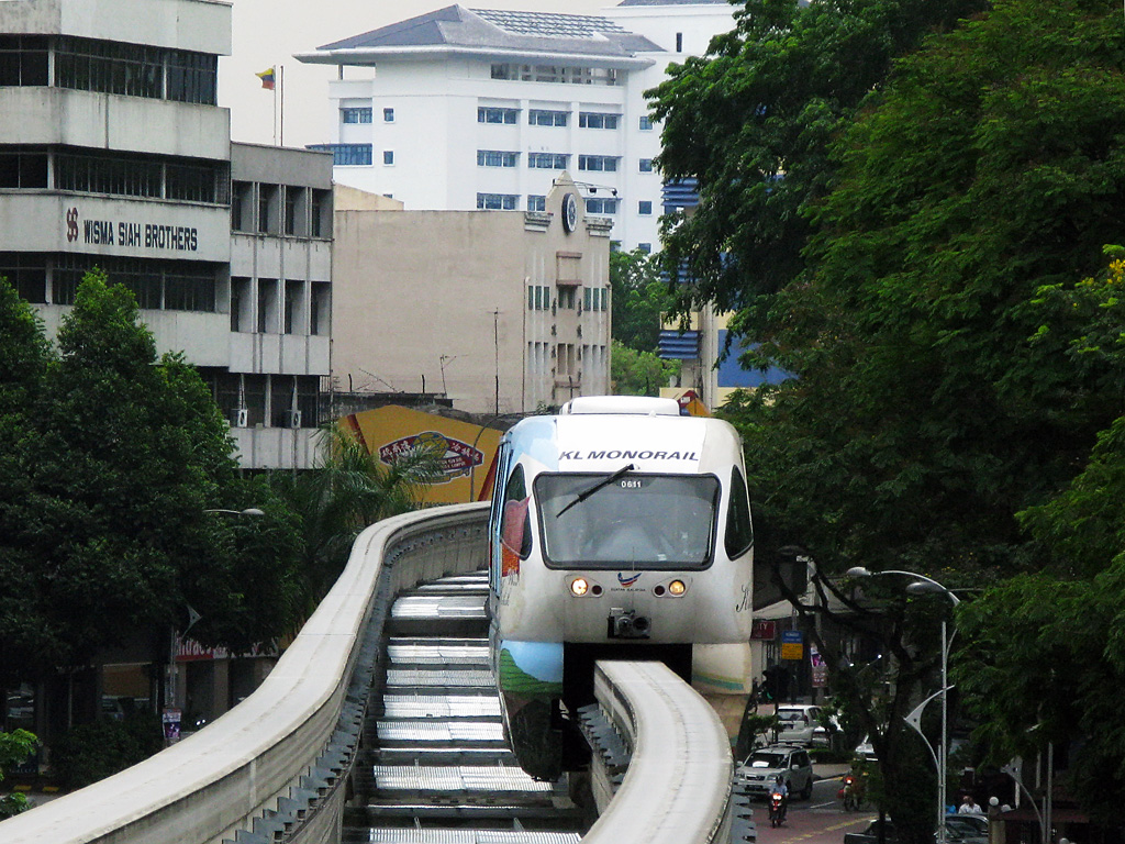 Kuala Lumpur, Scomi/Hitachi nr. 0611; Kuala Lumpur — Line 8 — KL Monorail