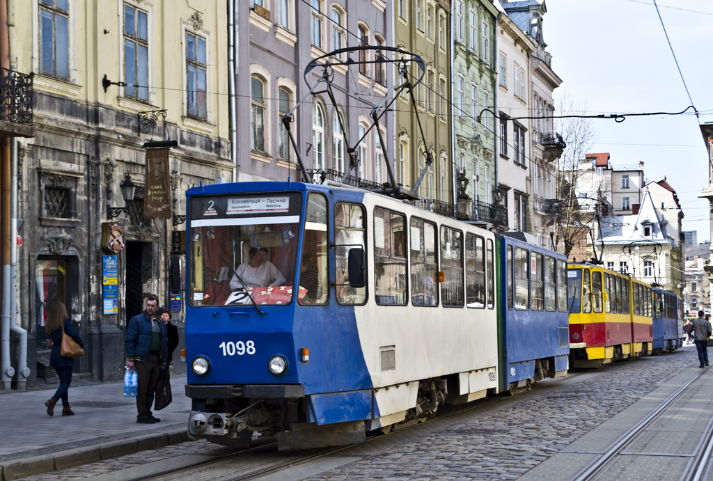 Lviv, Tatra KT4SU č. 1098