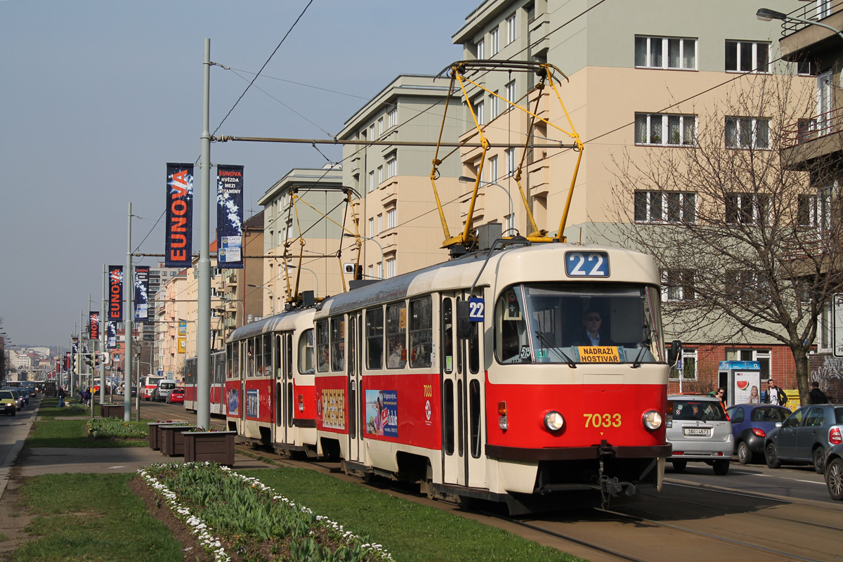 Praha, Tatra T3SUCS № 7033