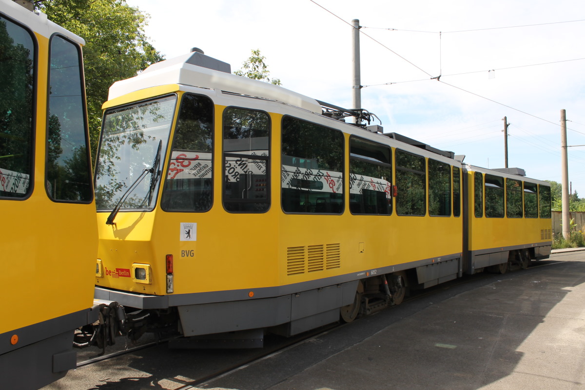 Берлин, Tatra KT4DM № 6052