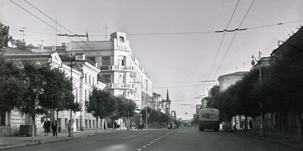 Самара — Исторические фотографии — Трамвай и Троллейбус (1942-1991)
