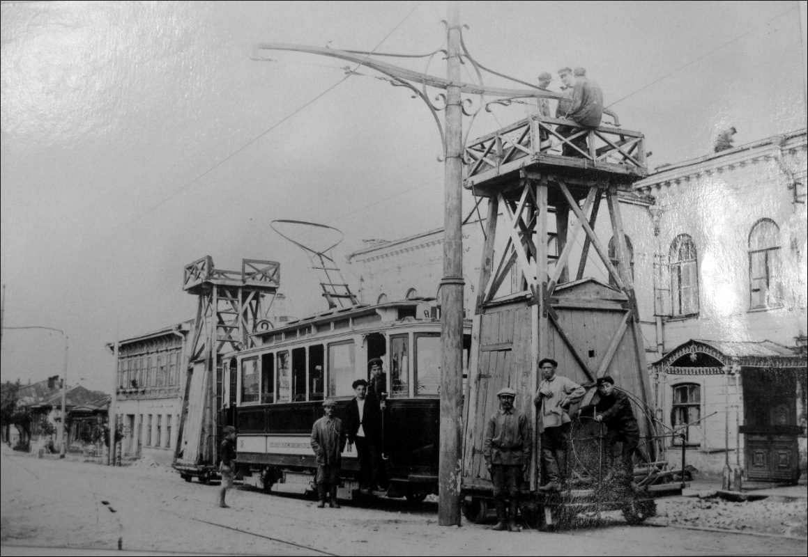 Самара, Двухосный моторный Коломенского завода № 18; Самара — Исторические фотографии — Электрический трамвай (1921-1941)