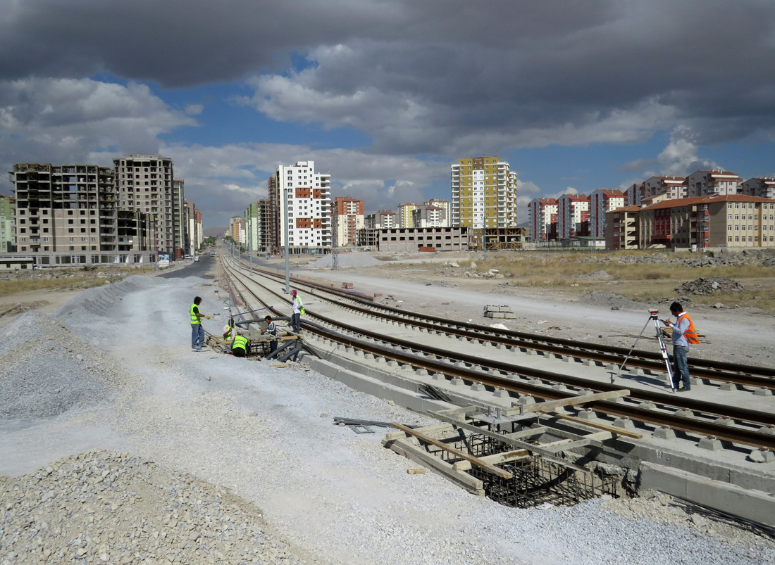 Kayseri — Tramway Lines and Infrastructure