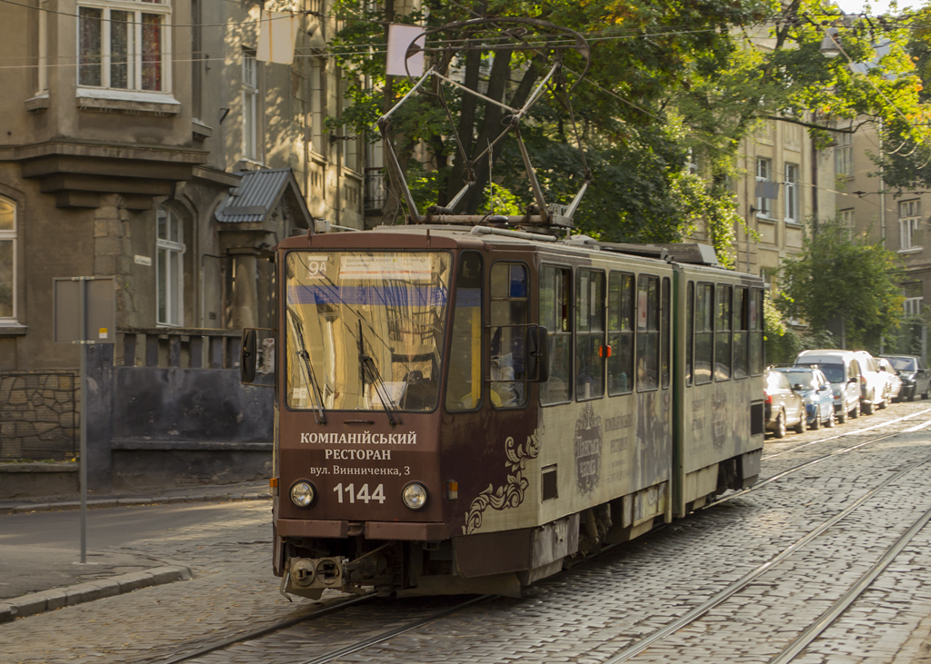 Львов, Tatra KT4SU № 1144