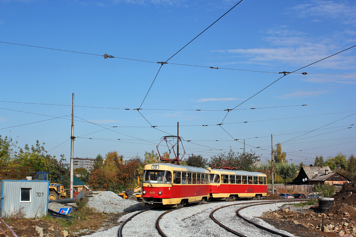 Jekaterinburg, Tatra T3SU № 666