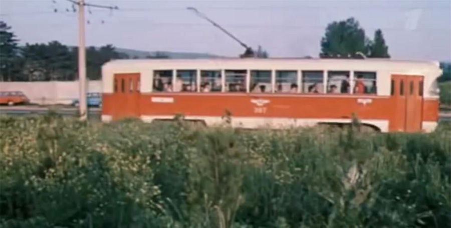Тбилиси, РВЗ-6М2 № 527; Тбилиси — Старые фотографии и открытки — трамвай