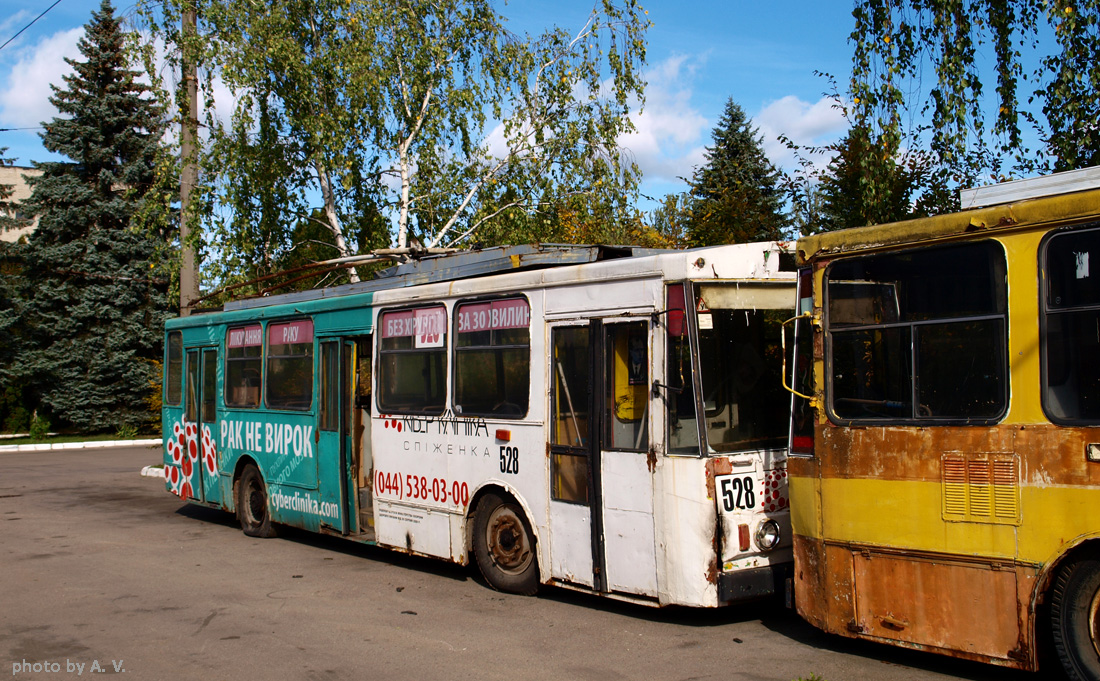 Львов, Škoda 14Tr02/6 № 528