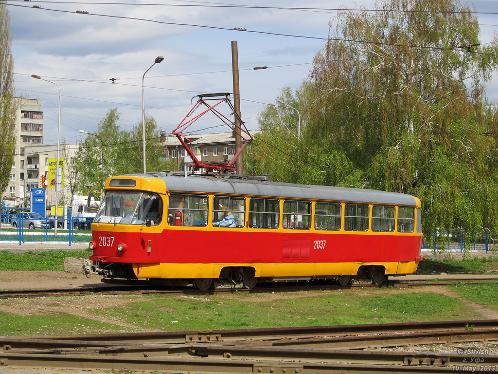 Уфа, Tatra T3D № 2037