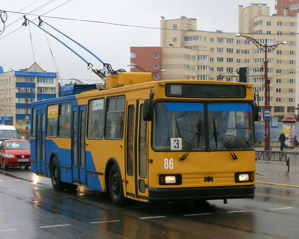 Троллейбус 86. АКСМ 20101. Чёрный троллейбус.