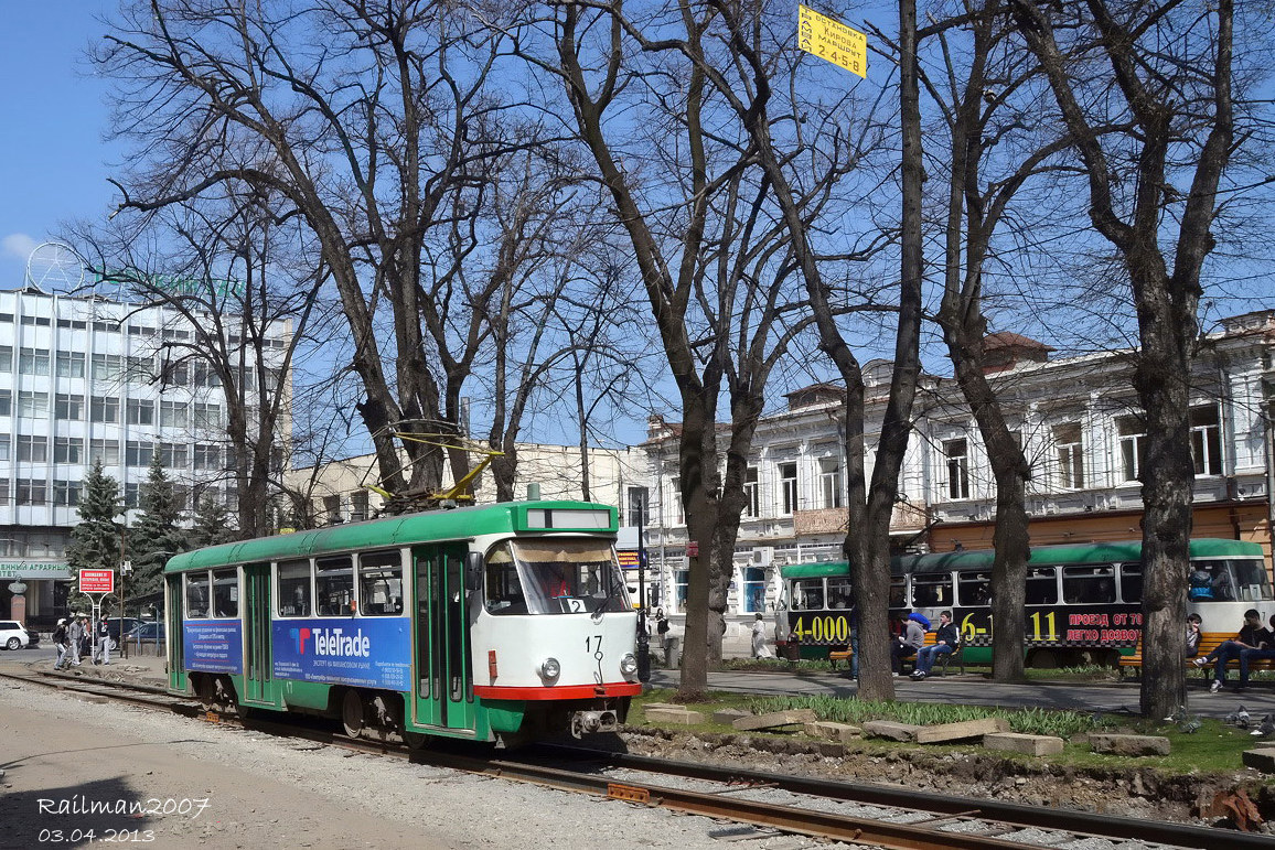 Владикавказ, Tatra T4DM № 17