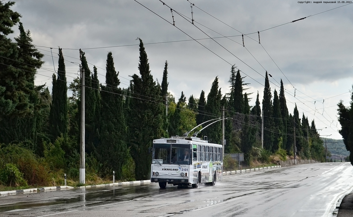 Крымский троллейбус, Škoda 14Tr89/6 № 2101