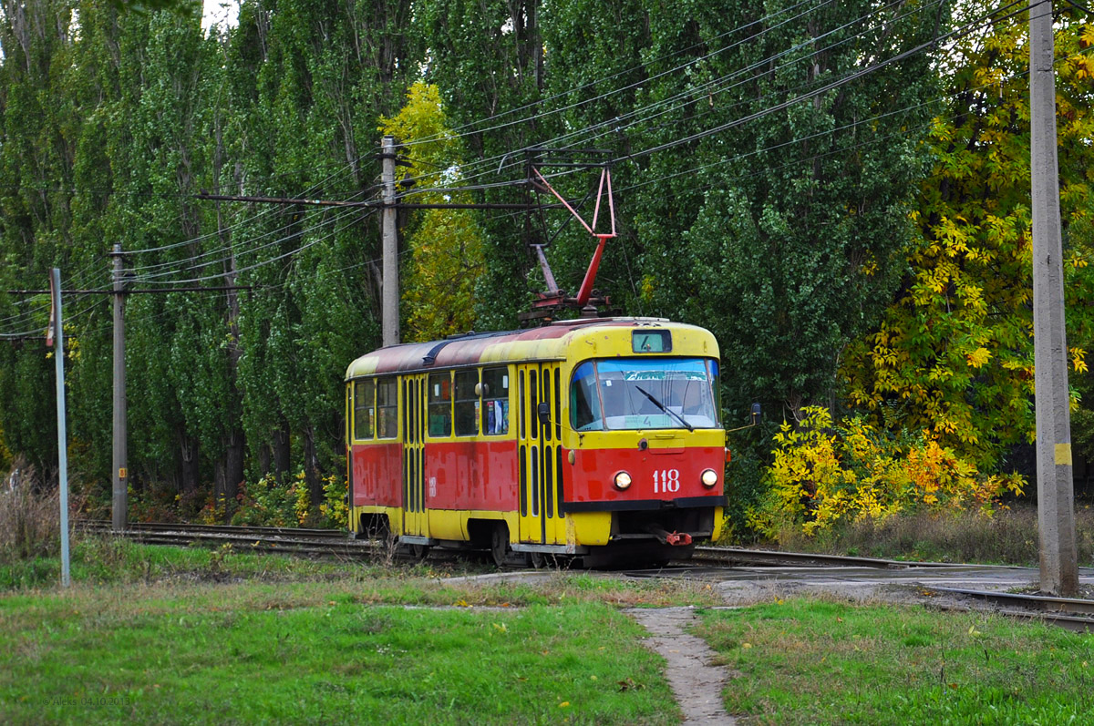 Волжски, Tatra T3SU № 118