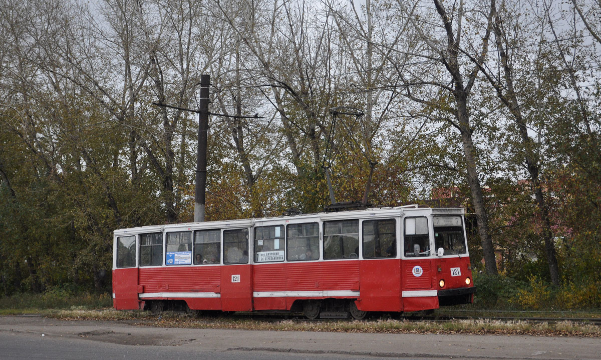 Омск, 71-605 (КТМ-5М3) № 121