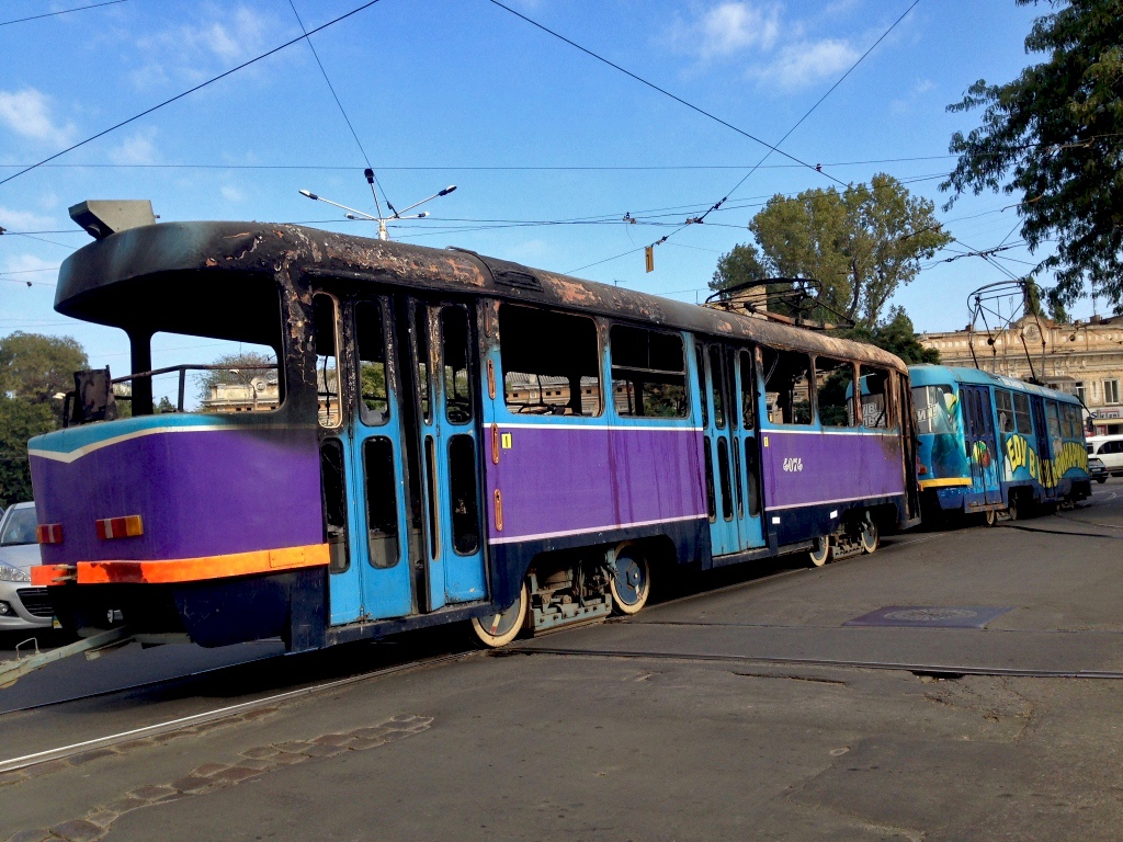 Одесса, Tatra T3SU № 4074